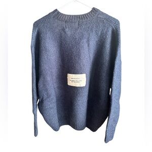 Eme Studios NWT Badge Navy Jumper ‘WE DIDN’T TELL YOU BUT WE KNEW’ Size S